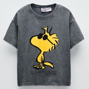 ZARA KIDS WOODSTOCK RHINESTONE T-SHIRT 11-12 years & 6-7 years